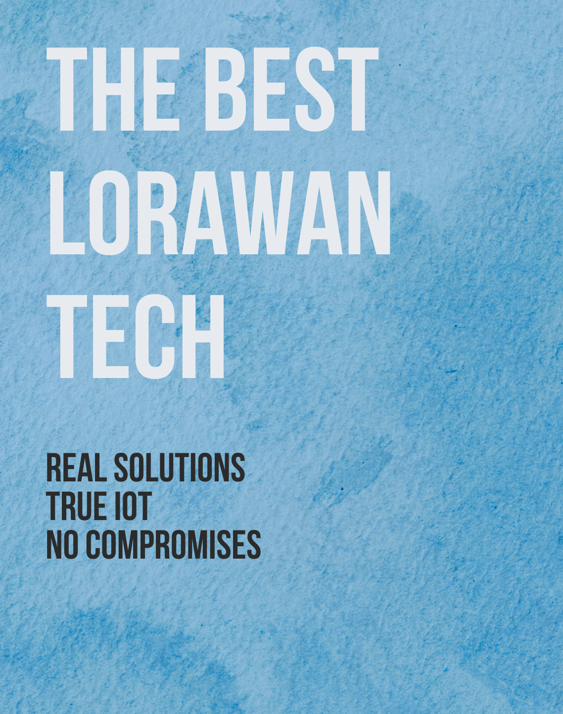 The Best LoRaWAN Tech Brochure